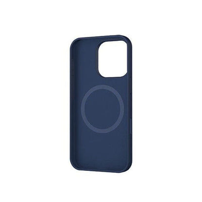 Coque silicone MagSafe iPhone 16 Pro - Bleu